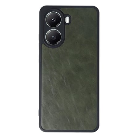 Xiaomi Poco X7 Pro Kılıf Aras Deri Kapak - Koyu Yeşil