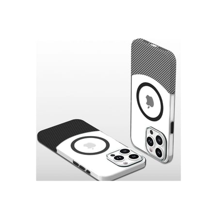Joko Apple İphone 16 Plus Carbon Puzzle Magsafe Kapak - Beyaz
