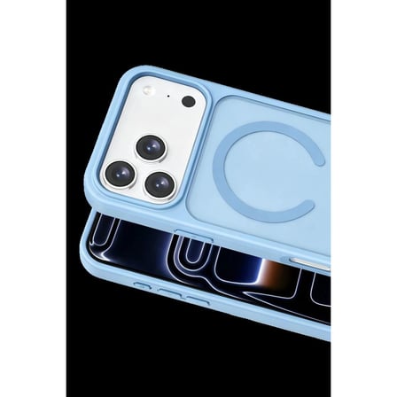 Joko Apple Uyumlu Uyumlu İphone 18 Pro Max Jota Magsafe Kapak - Mavi
