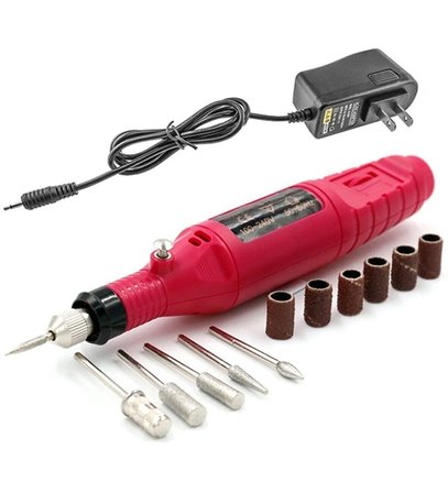 Elektrikli Manikür Pedikür Törpüsü Profesyonel Bakım Süsleme Elektrikli Tırnak Törpü Makinesi Bx40