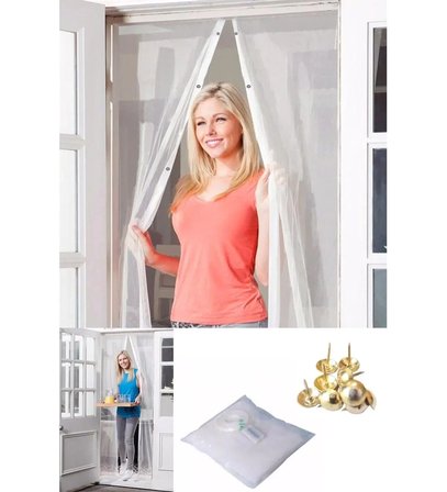 Mıknatıslı Kapı Sinekliği Tül Perde 105 X 210 Cm Bx40