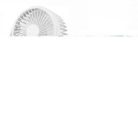 Usb Şarjlı - Pvc Gövde 14.5x14.1cm Masa Üstü Fan - Vantilatör Efn-505 Bx40