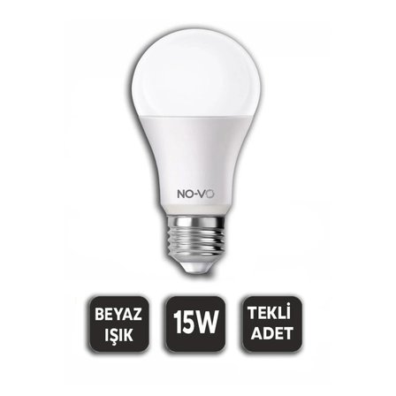 10 Adet 15w Beyaz Led Ampul 1200lm 6500k 15.000 Saat Ömür Bx40