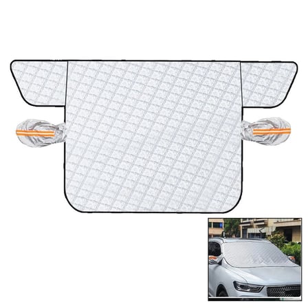 Oto - Araç Buz Önleyicibranda 150x110cm Ayna Kapaklı - Emniyet Kanatlı=kapı Sıkıştırma Bx40