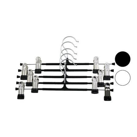 10 Adet Plastik - Metal Uçlu Etek Askısı Bx40