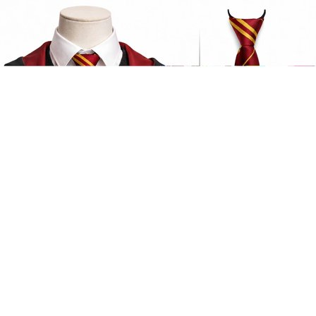 Harry Potter Gryffindor Fermuarlı Ayarlanabilir Kravat Bx40