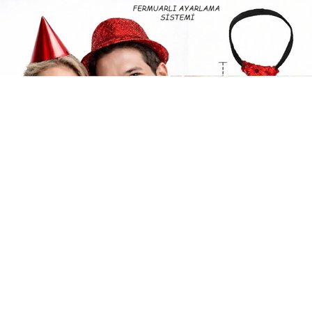 Kırmızı Renk Pul Payetli Işıltılı Parti Kravatı 33 Cm Bx40
