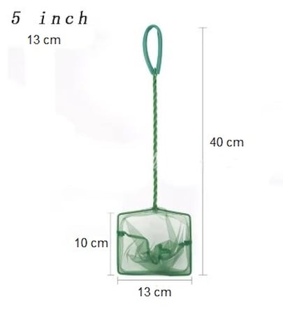 Akvaryum Balık Yakalama Kepçesi 5 İnç 13 Cm Bx40