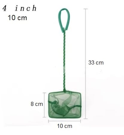 Akvaryum Balık Yakalama Kepçesi 4 İnç 10 Cm Bx40