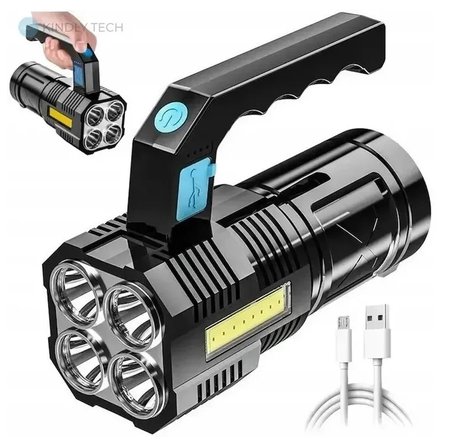 El Feneri Usb Şarjlı Bx40