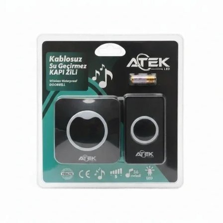 Kablosuz Su Geçirmez Kapı Zili Bx40