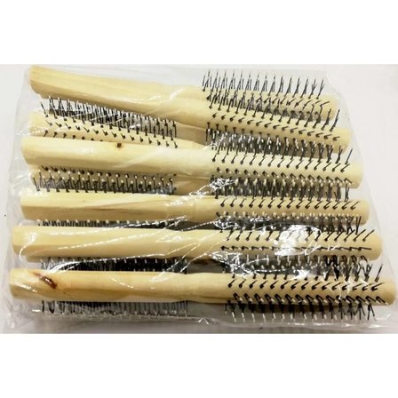 Boncuk Saç Fırça 12 Adet Bx40