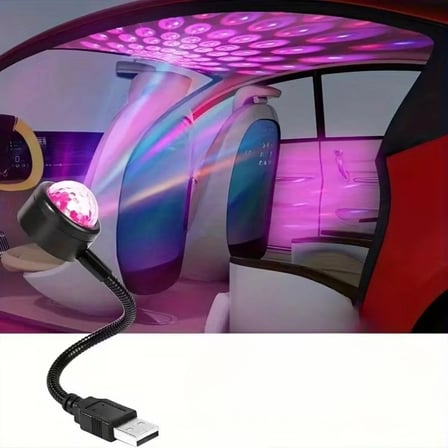 Usb Sese Duyarlı 8 Farklı Mod Işıklı Led Atmosfer Işığı – Ambiyans Aydınlatması Bx40