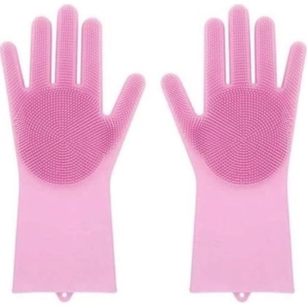 Silikon Bulaşık Eldiveni Tırtırlı Bx40
