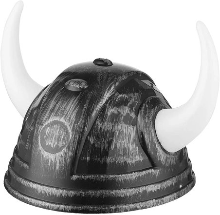 Viking Başlığı Asteriks Başlığı Gümüş Renk Bx40