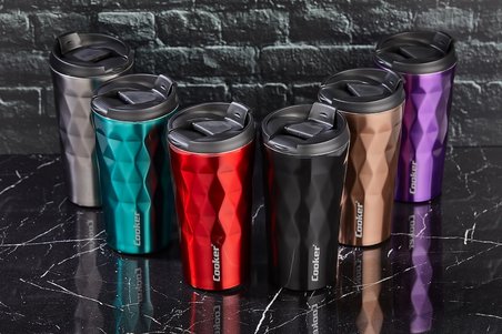 Ckr-2048 350ml.çelik Mug Termos Bardak Renkli Bx40