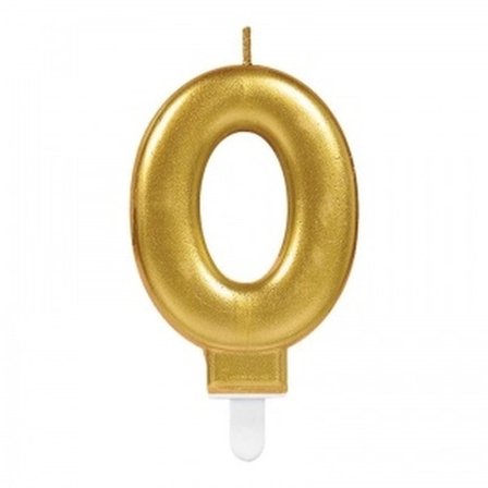 0 Rakam Mum Gold Renk Bx40