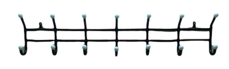 No-7 Metal Kalın Borulu Duvar Askısı Bx40