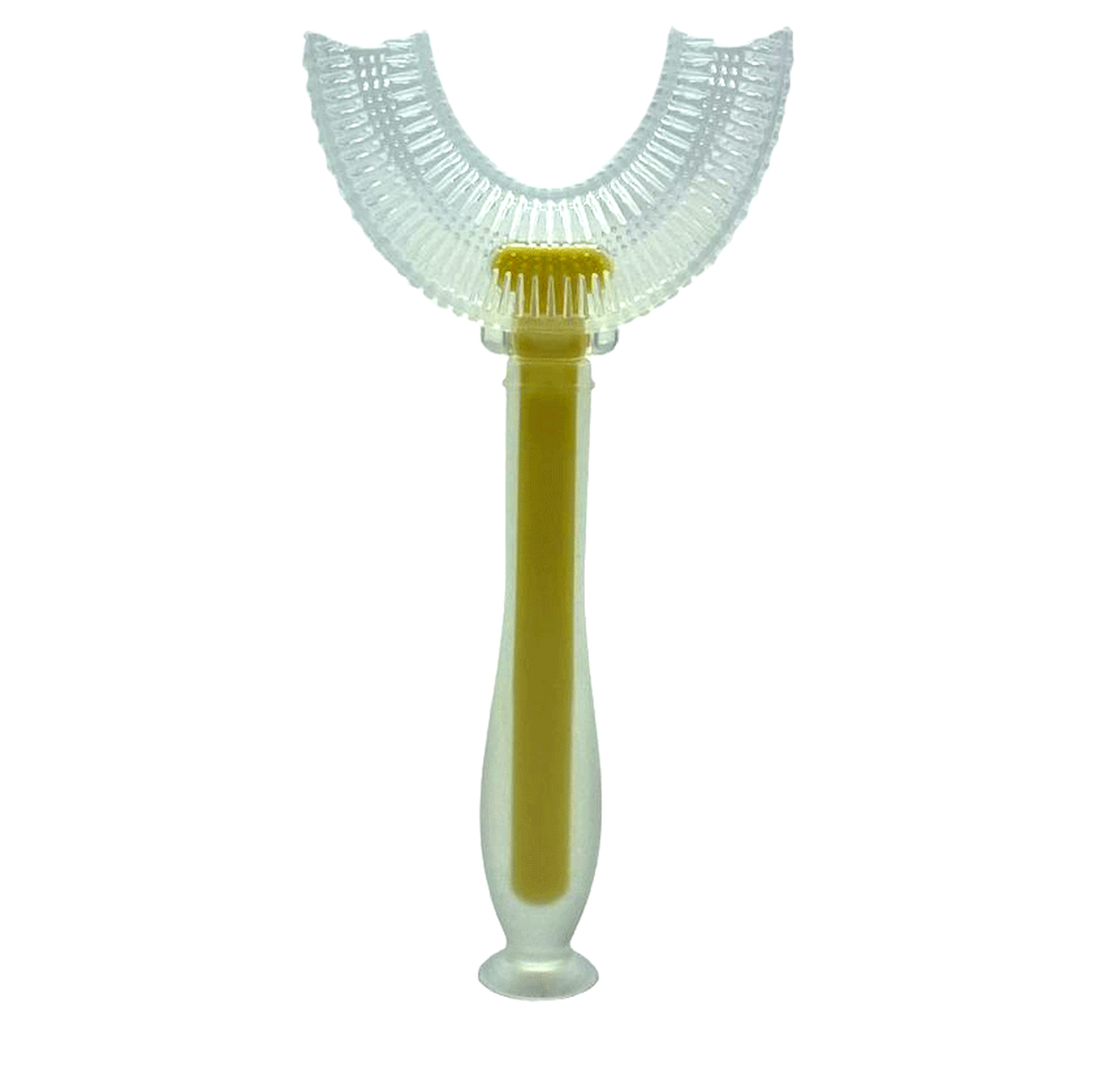 Büyük Boy İnce Silikon Saplı Akıllı Diş Fırçası Bx40