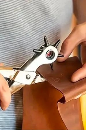 Farklı Boyutta Kemer Delme Pensesi Kemer Delici Delik Açıcı Aparat