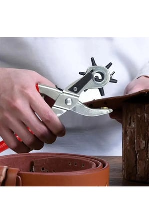 Kemer Delme Makinası Pratik  Başlıklı Kemer Delme Aleti Metal Kemer Delme Aparatı
