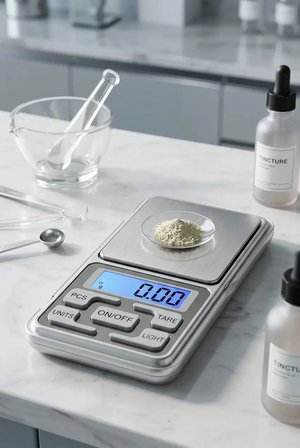 500g 0.01 Hassas Dijital Terazi Kuyumcu Eczane Laboratuvar LCD Ölçüm Tartısı Cep Tipi