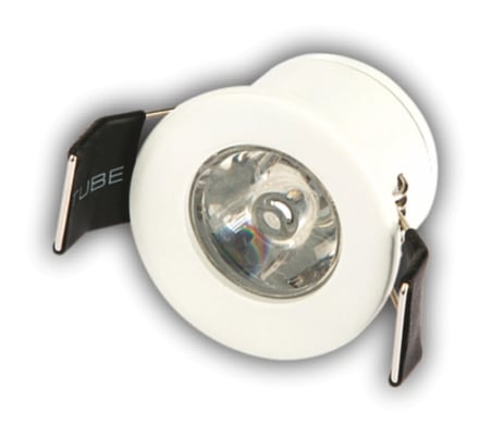 1 Adet CATA CT 5270 Yıldız 1.5W Sıva Altı Led Spot Beyaz Kasa Beyaz Işık 6400K