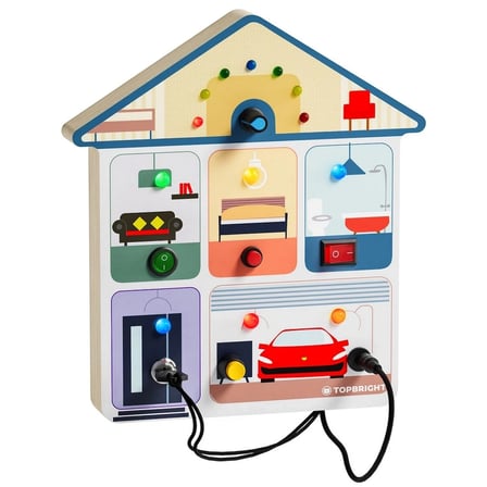 Top Bright Ahşap Oyuncaklar Alarm Evi S00006022