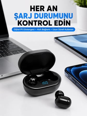 Gürültü Azaltmalı Mikrofonlu Bluetooth Kulaklık Yeni Nesil