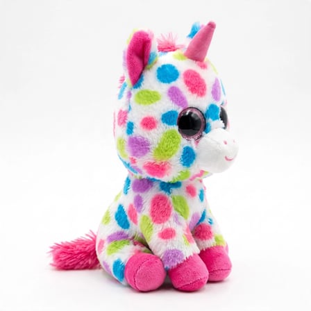 PL62861 25 CM RENKLİ UNİCORN OYUNCAK PELUŞ