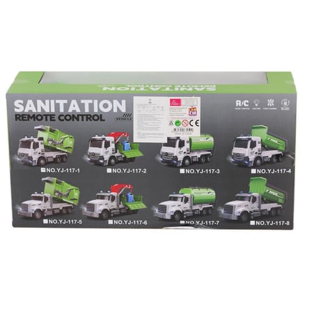 YJ-117-1 Kumandalı  Şajzlı Çöp Kamyonu