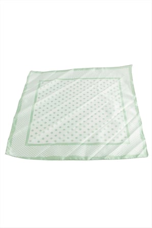 Benekli Zr Saten Fular 50*50 cm