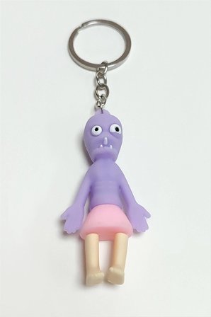 Zombi Silikon Anahtarlık