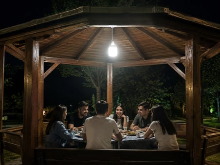1 Adet NOAS YL95 3101 30W Şarjlı Led Ampul 6400K Beyaz Işık