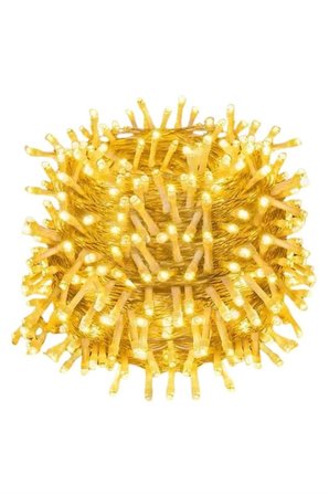 10 Metre Günışığı Led Işık Fişli Dekoratif Sarı Ton Aydınlatma 3 Modlu Led Şerit