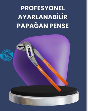 Ayarlanabilir Papağan Pense Çelik Gövde Profesyonel Kurbağacık