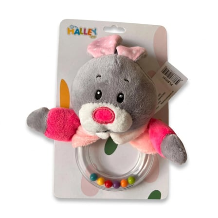 PL50191 15CM ŞEFFAF EL ÇINGIRAĞI PELUŞ ÇINGIRAK