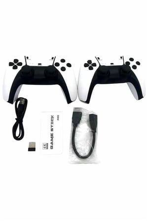 2.4 GHZ Oyun Konsolu Çift Konsol 4K Ultra Hd Game Stick