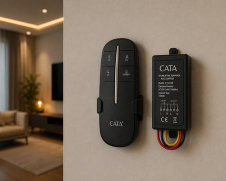 1 Adet CATA CT 9115 3X1000 3Lü Aydınlatma Kumandası
