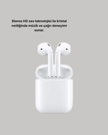 Dokunmatik Kontrollü 2. Nesil Bluetooth 5.0 Uzun Pil Ömürlü Kulaklık