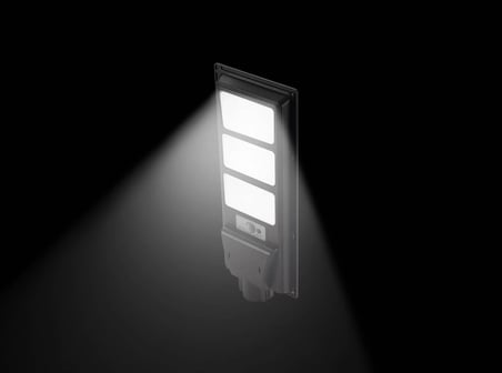 1 Adet NOAS YL73 0310 S 300W Solar Sokak Armatürü Kumandalı