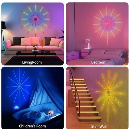 RGB Şerit LED İç Mekan Palmiye Model