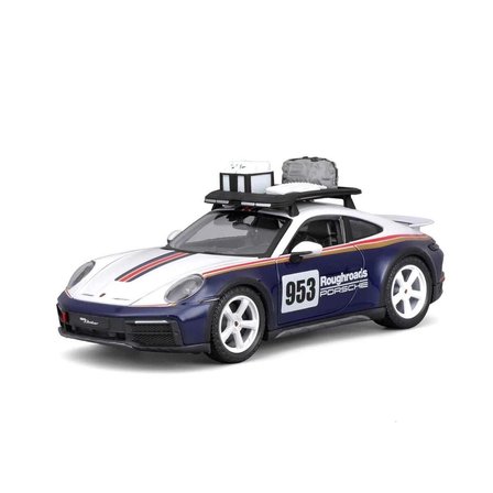 28029 Burago 1:24 Porsche 911 Dakar Model Araba -