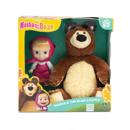 Masha ile Koca Ayı  Cm Peluş  Cm Bebek MHA
