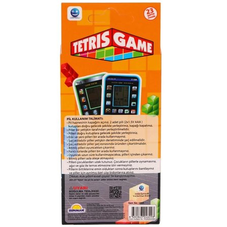 Tetris Game Tetris Oyun Konsolu A