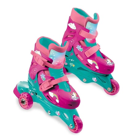 Unicorn Desenli Inline  Tekerlekli Paten - S