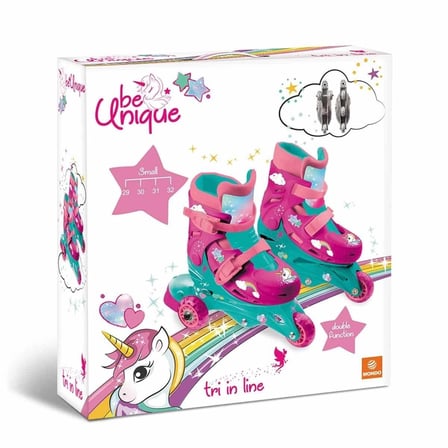 Unicorn Desenli Inline  Tekerlekli Paten - S