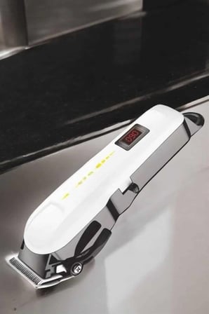 Tıraş Makinesi Profesyonel Saç Ve Sakal Kesme Milim Ayarlı Dijital Göstergeli