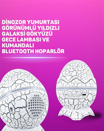 Bluetooth Hoparlör Özellikli  Renkli Gece Aydınlatması