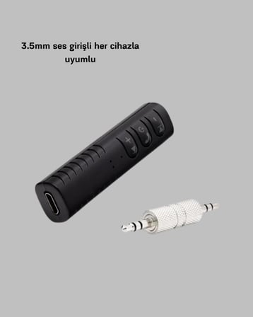 Kablosuz Bluetooth Ses Adaptörü 4.1 Teknolojili ve 10m Menzilli